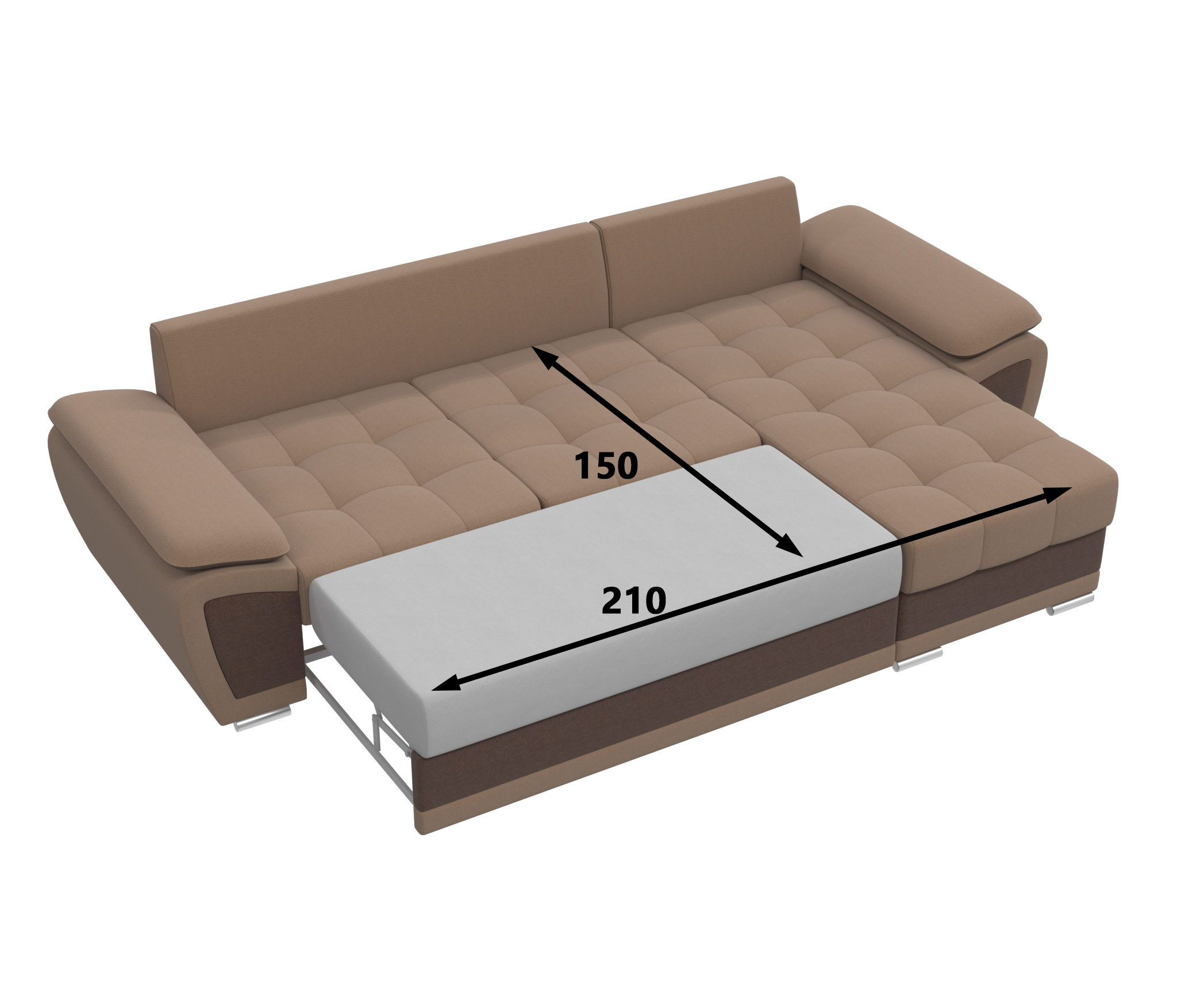 Угловой диван кровать риттэр
